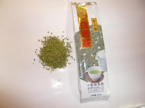 抹茶入りかりがね玄米茶　200g